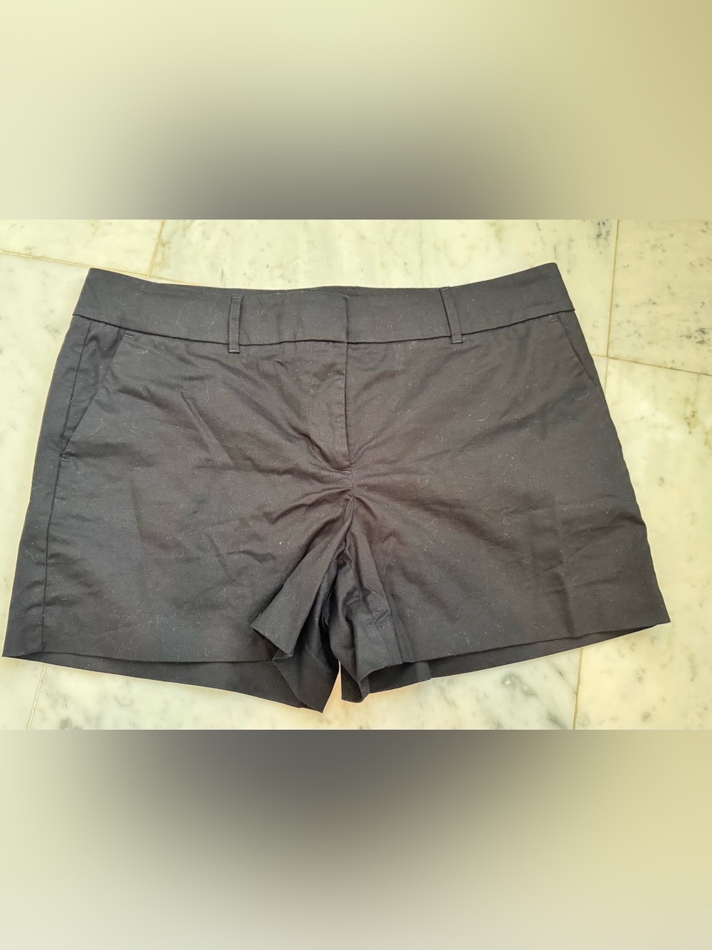 Ann Taylor Black Tailored Dress Shorts